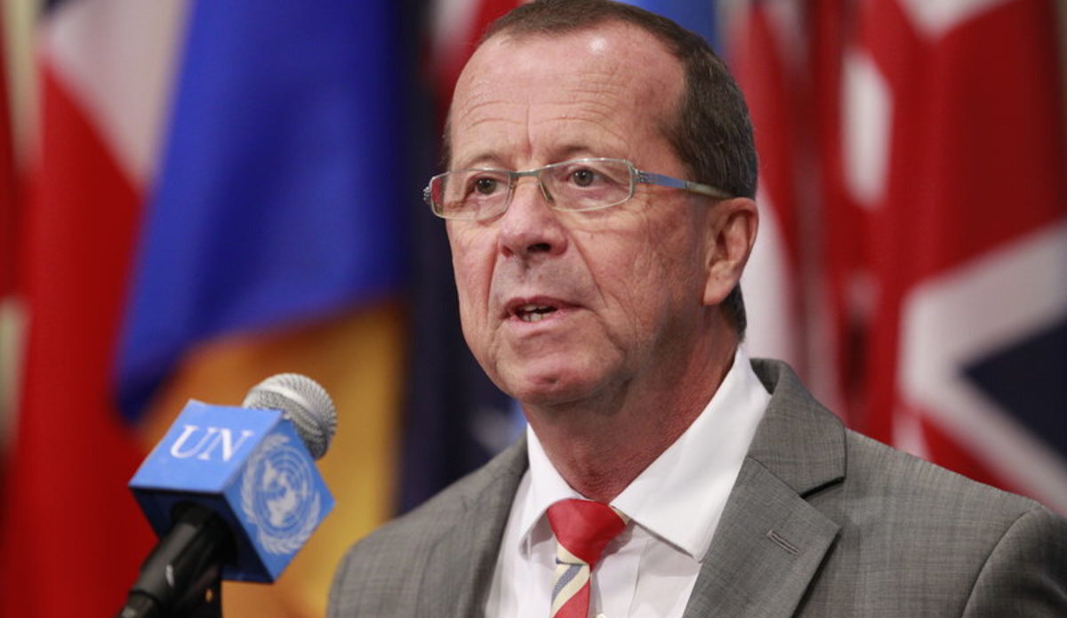 Martin Kobler en el Congo. 